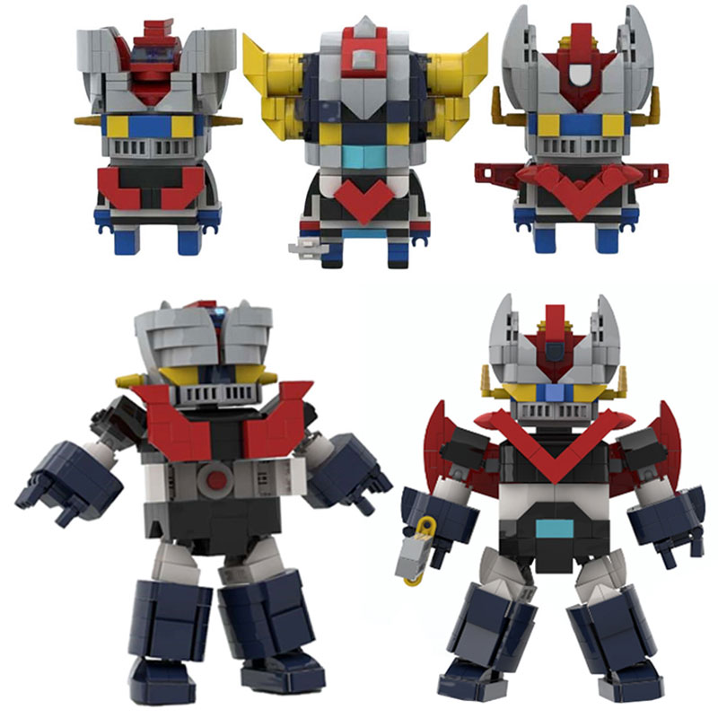 Model Kit Mazinger - Фигурки Moc из аниме Mazingered Z