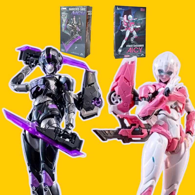 Model Kit Mecha Girl - В наличии: M66336 Розовый, M66337 Темно-розовый.