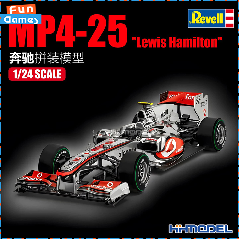 Model Kit Revell - Оригинальная сборная модель гоночного автомобиля Mercedes