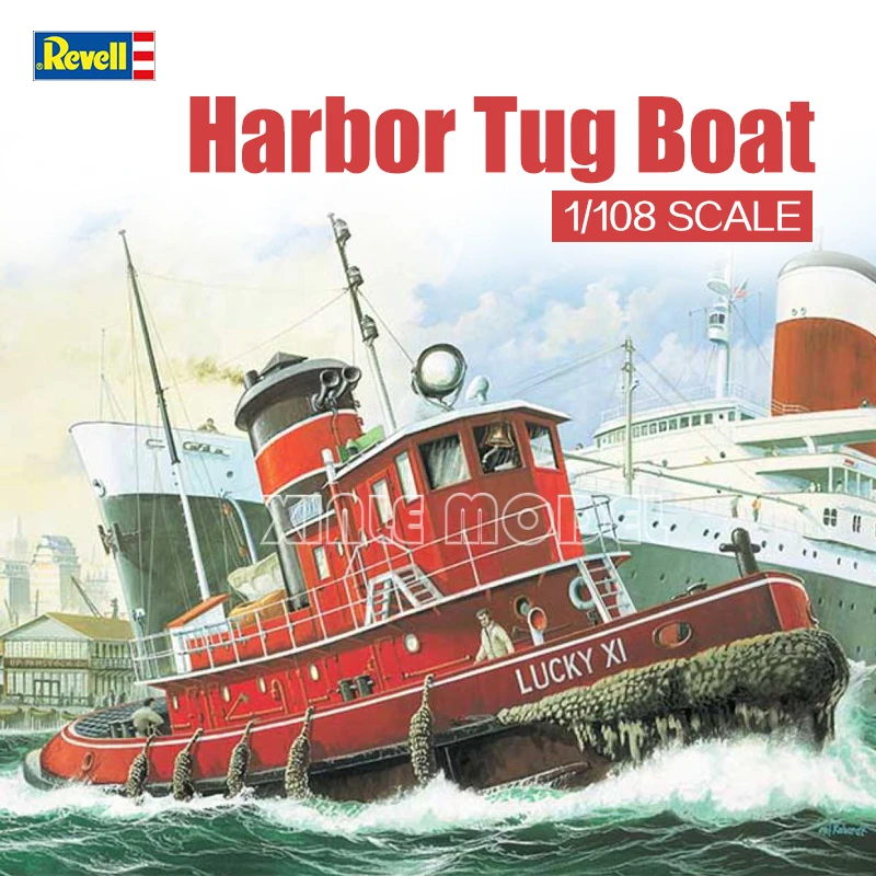 Model Kit Revell - Комплект пластиковой собранной модели корабля Revell