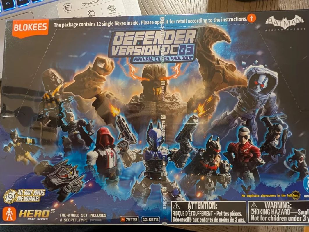 Model Kit Batman - В наличии Blokees Dc Defender Version