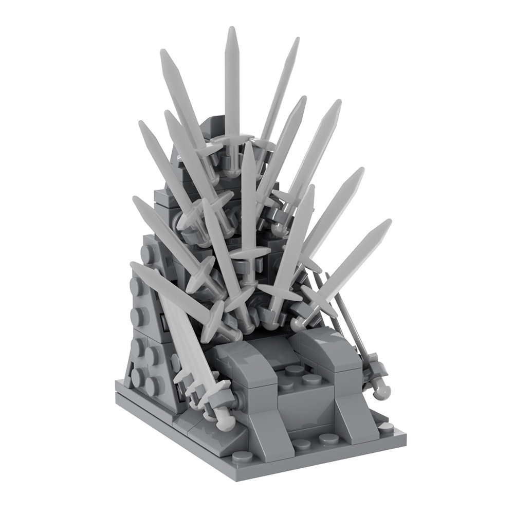 Model Kit Iron Sickle - MOC Железный Трон Меч Стул Древний