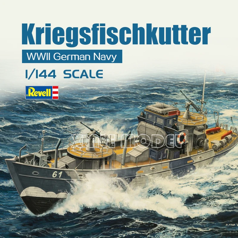 Model Kit Revell - Комплект модели корабля Revell в сборе