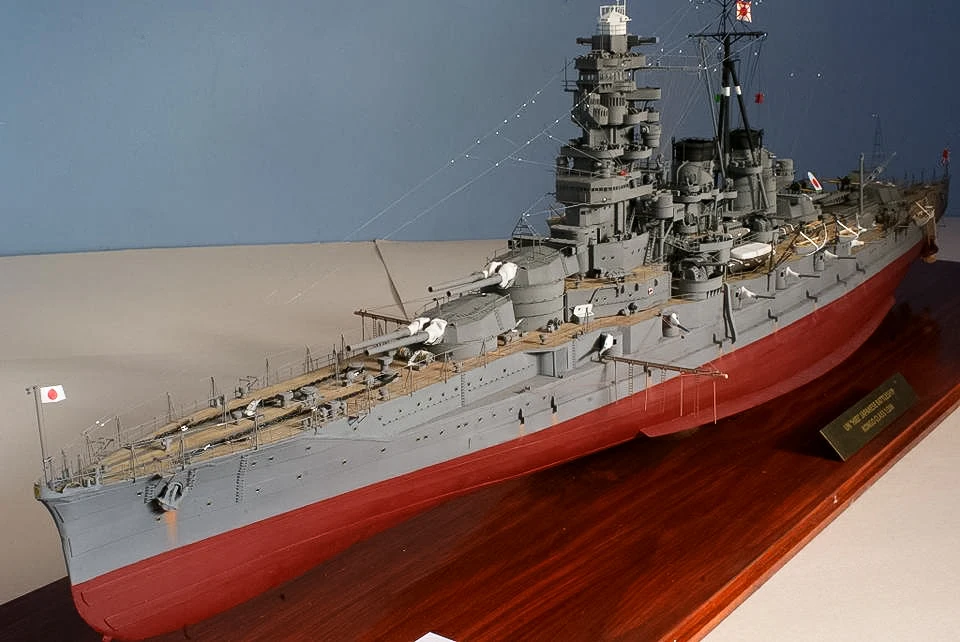 Model Kit Battleship - Масштаб 1:200 WW2 Бинкор Hiei DIY