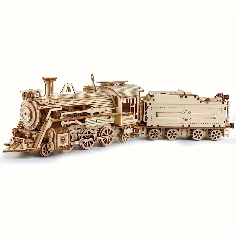 Model Kit Locomotive - Локомотив 3D деревянная головоломка масштабная модель