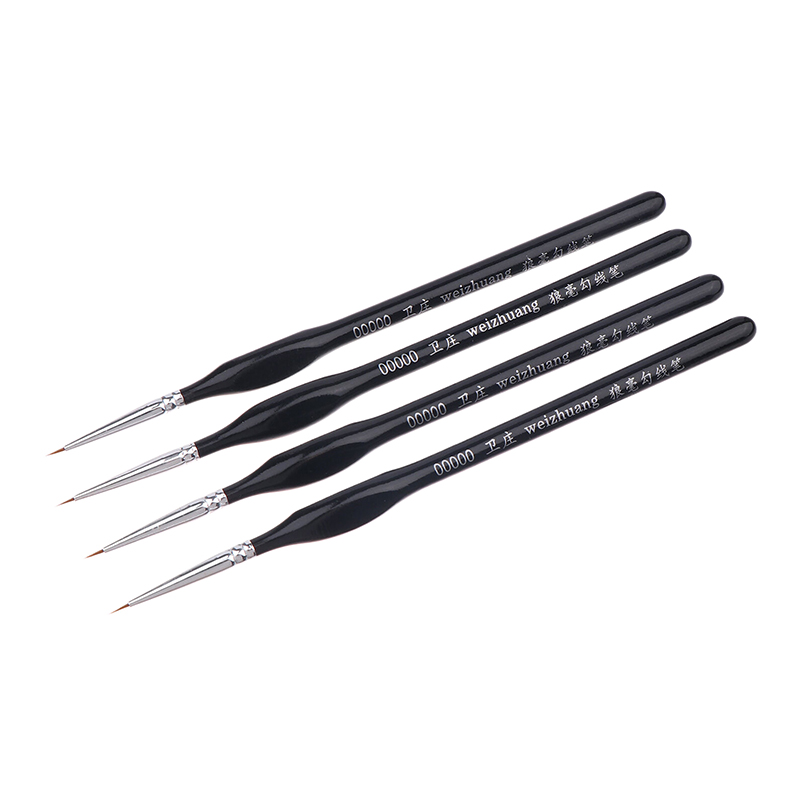Набор из 5 кистей с тонким нак – обзор и цена Model Kit Paint Set