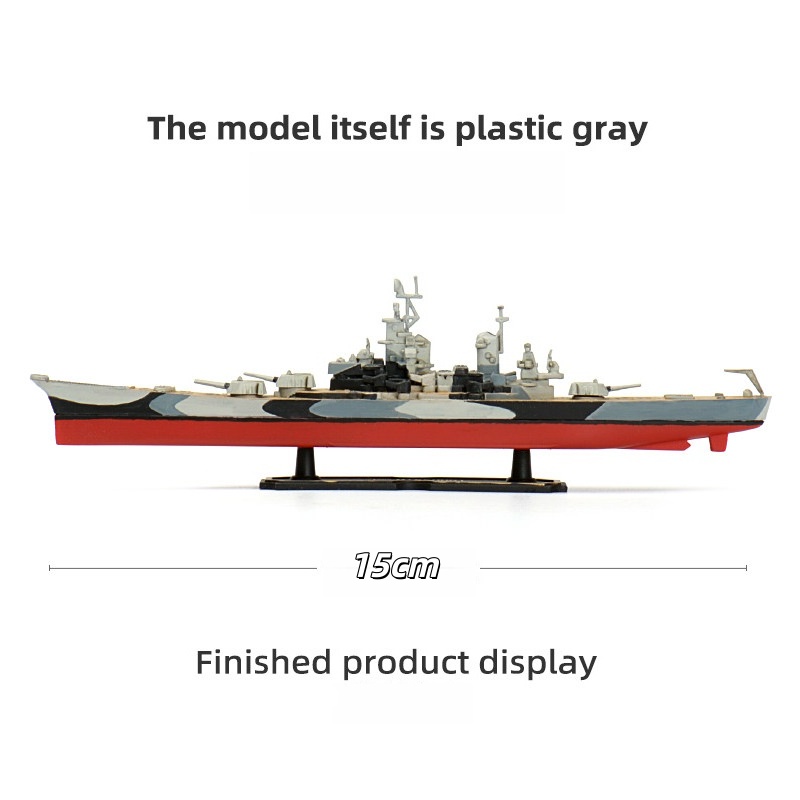 1/2000 авианосчик USS Нью-Джер – обзор и цена Model Kit Battleship