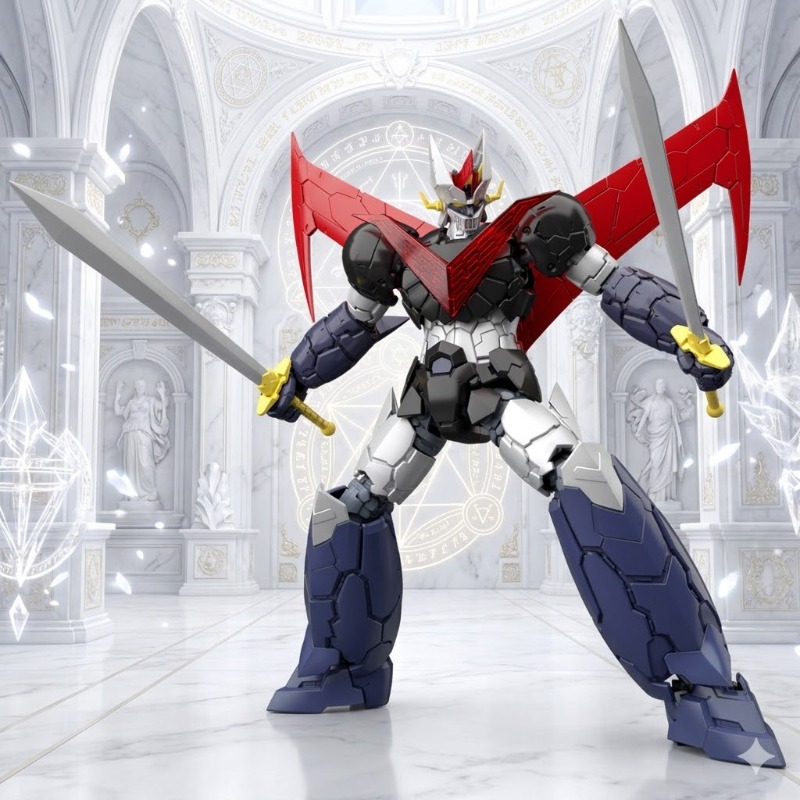 100% Оригинальная фигурка Band – обзор и цена Model Kit Mazinger
