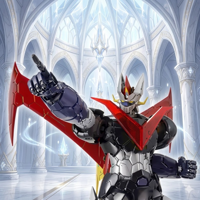 100% Оригинальная фигурка Band – обзор и цена Model Kit Mazinger