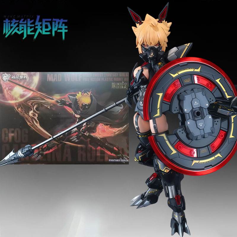 Оригинальный набор моделей NUK – обзор и цена Model Kit Mecha Girl