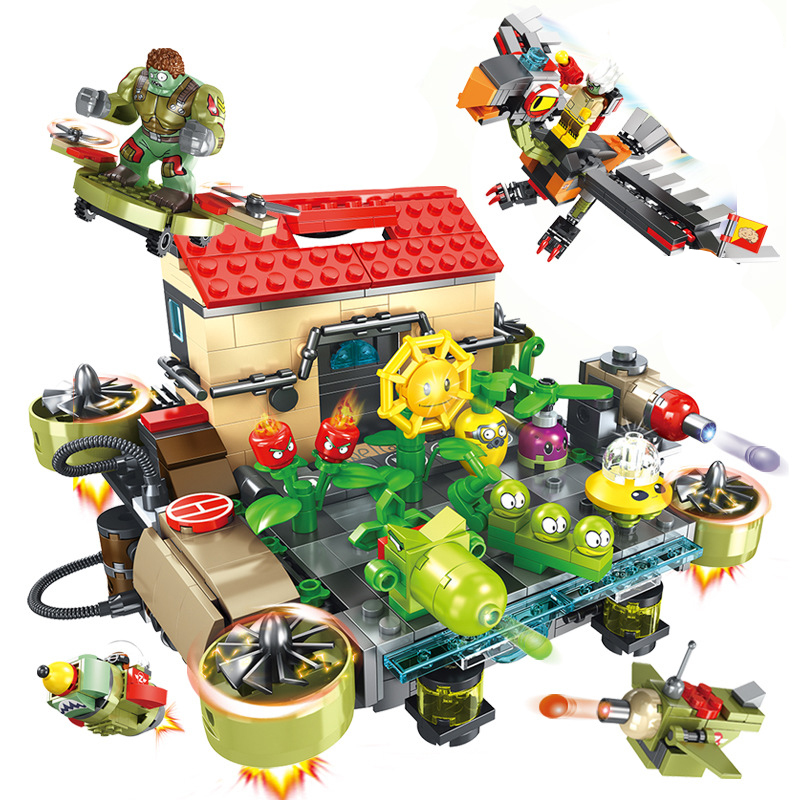 Plants vs. Zombies Battle of t – обзор и цена Model Kit Vs Lego
