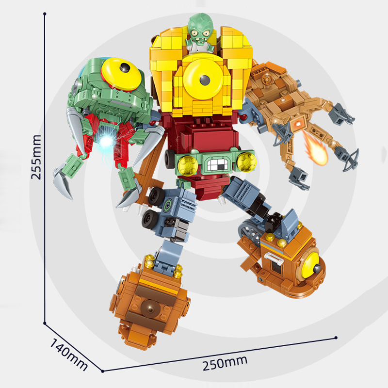 Plants vs. Zombies Battle of t – обзор и цена Model Kit Vs Lego