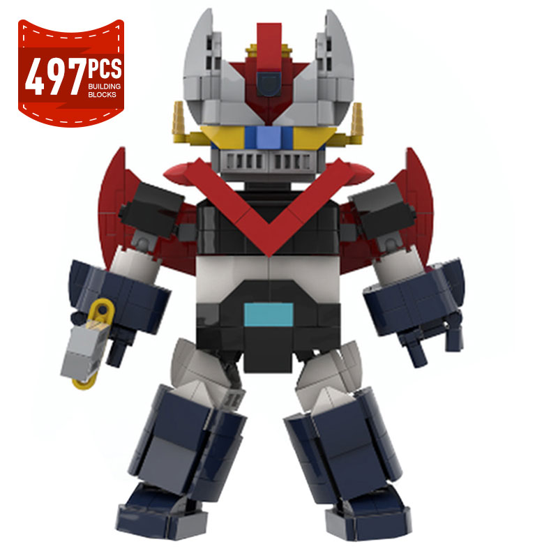 Фигурки Moc из аниме Mazingere – обзор и цена Model Kit Mazinger