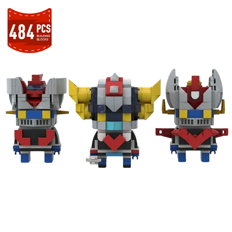 Фигурки Moc из аниме Mazingere – обзор и цена Model Kit Mazinger