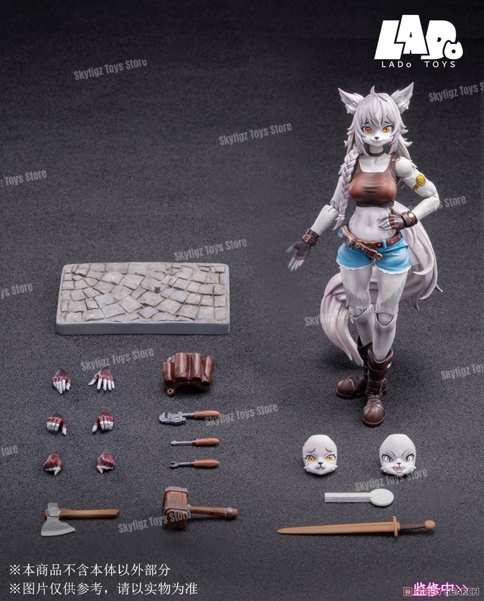 В наличии LADoTOYS Adventure S – обзор и цена Model Kit Mecha Girl