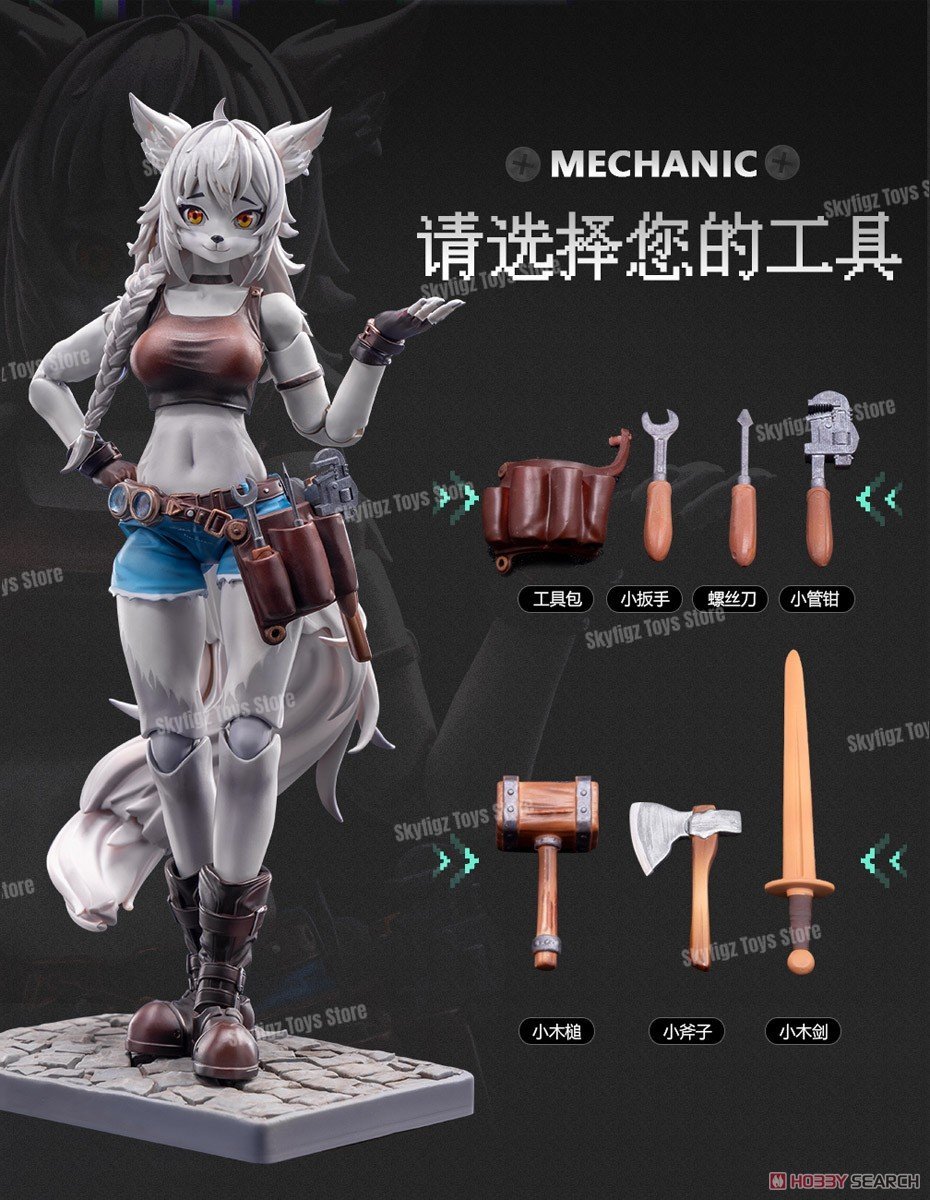 В наличии LADoTOYS Adventure S – обзор и цена Model Kit Mecha Girl
