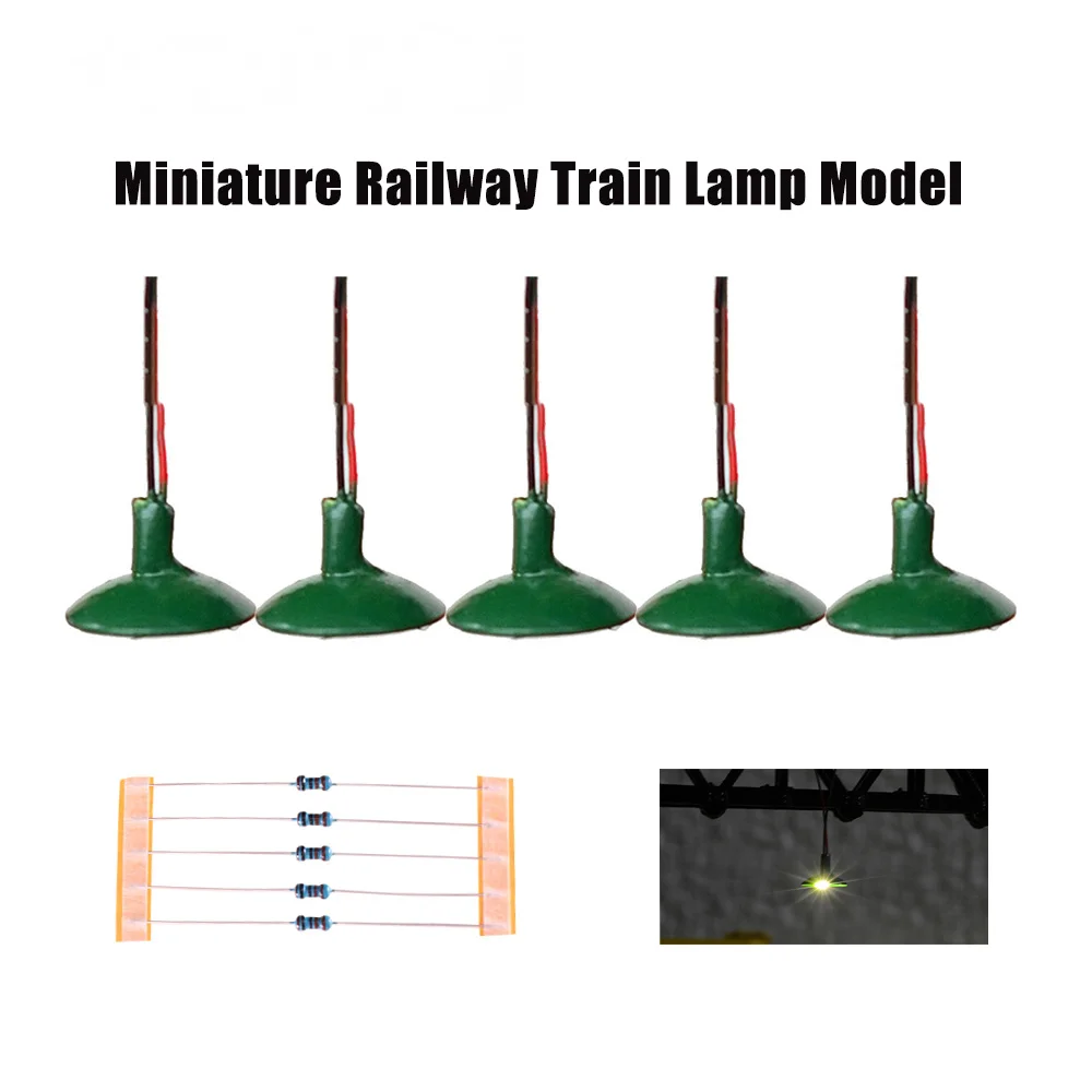 5 шт. миниатюрный настенный св – обзор и цена Model Kit Locomotive