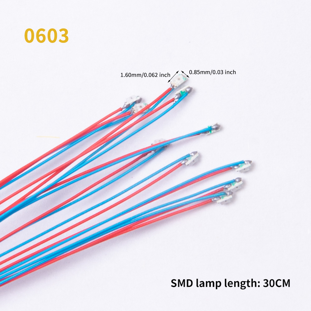 5 шт. 3В LED SMD-светодиоды 04 – обзор и цена Model Kit Locomotive