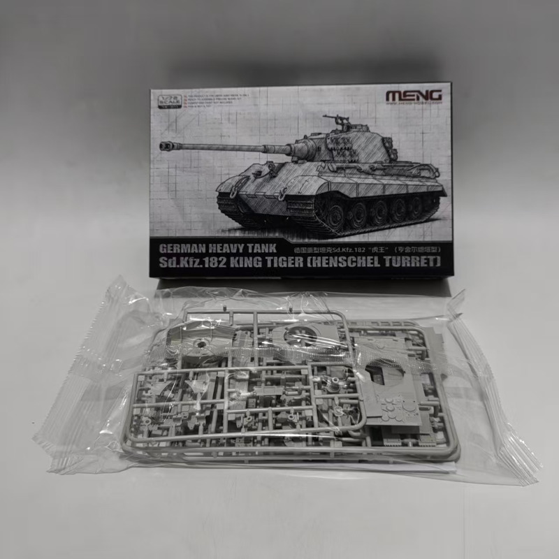 MENG 72-011 1/72 Немецкий тяже – обзор и цена Model Kit Tamiya