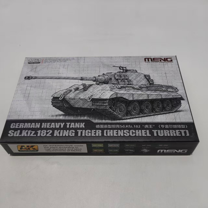 MENG 72-011 1/72 Немецкий тяже – обзор и цена Model Kit Tamiya