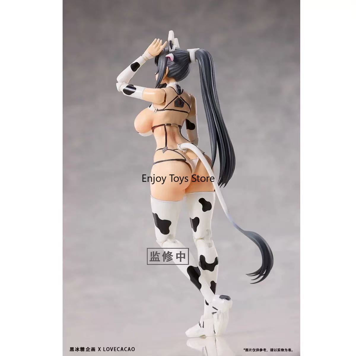 В наличии: Фигурка-модель Cow  – обзор и цена Model Kit Mecha Girl