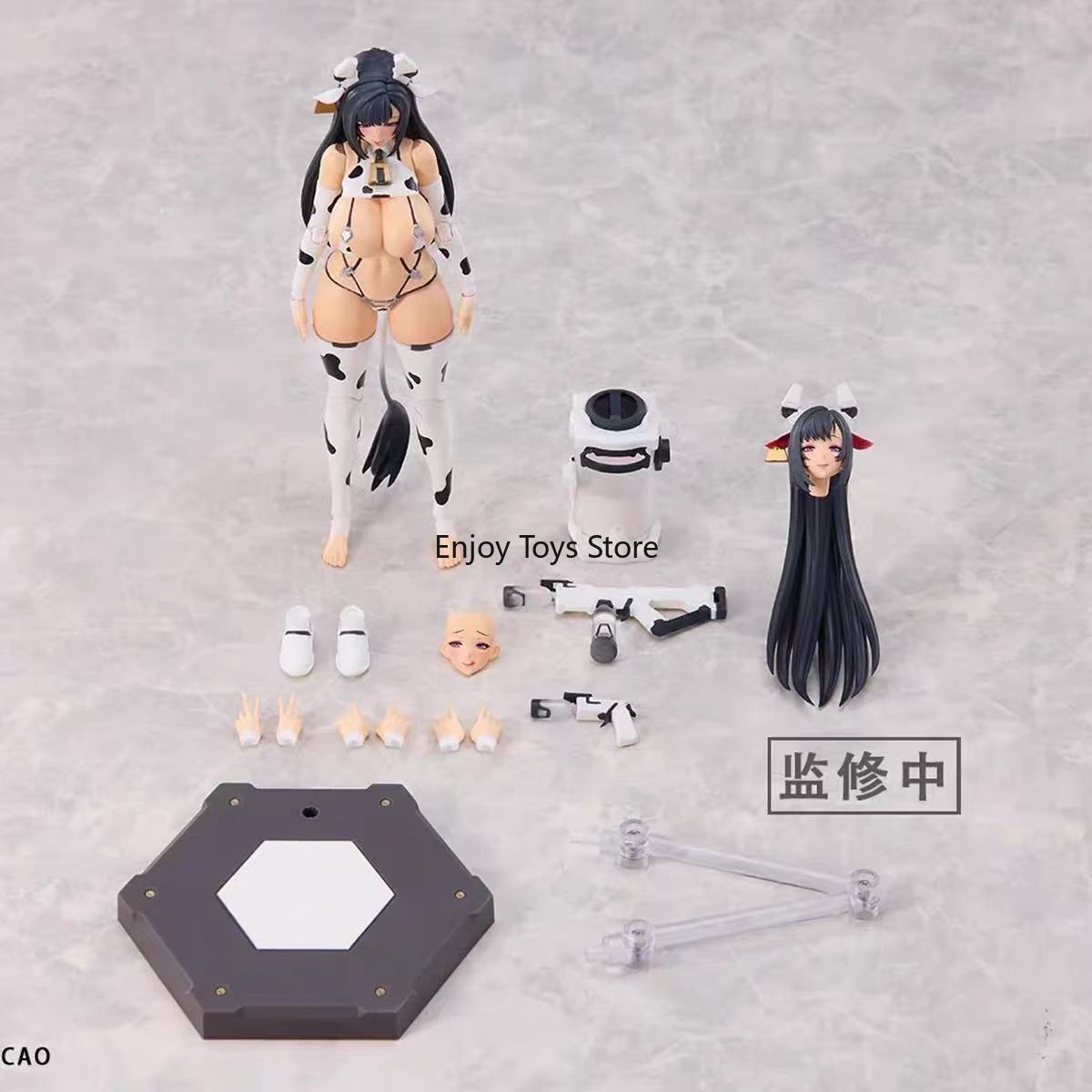 В наличии: Фигурка-модель Cow  – обзор и цена Model Kit Mecha Girl