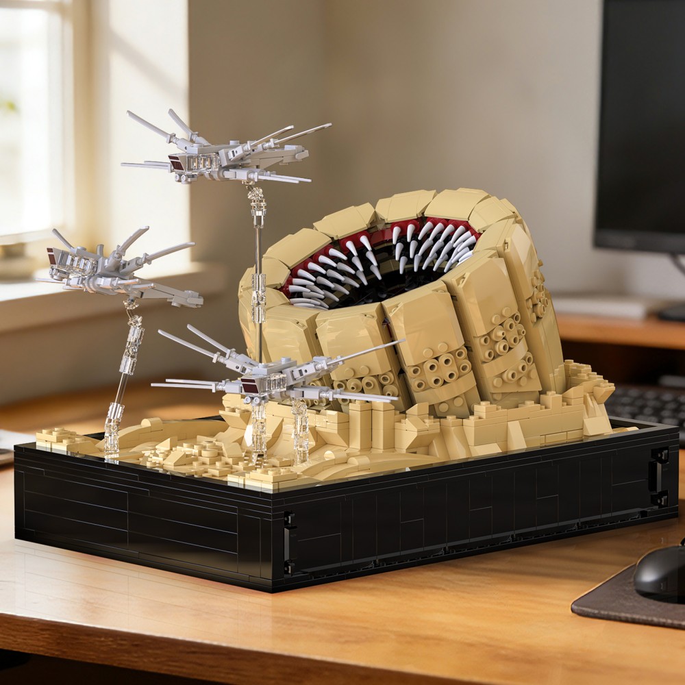Набор для сборки «Атака песчан – обзор и цена Model Kit Vs Lego