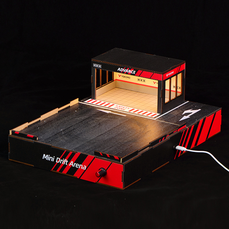 Масштабная модель 1:64: Дрифт- – обзор и цена Model Kit Diorama