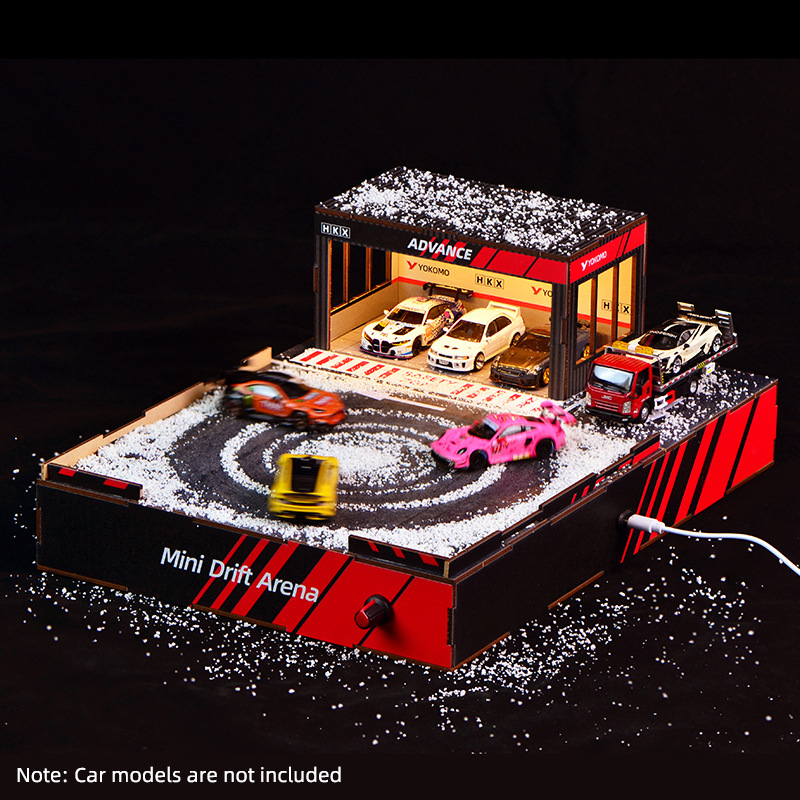 Масштабная модель 1:64: Дрифт- – обзор и цена Model Kit Diorama