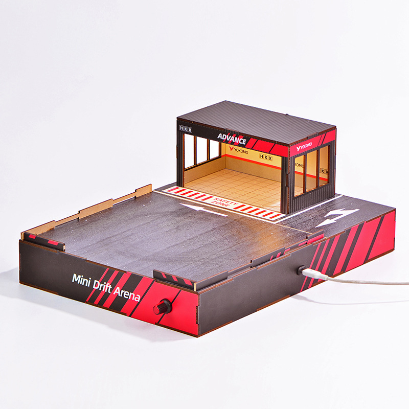 Масштабная модель 1:64: Дрифт- – обзор и цена Model Kit Diorama