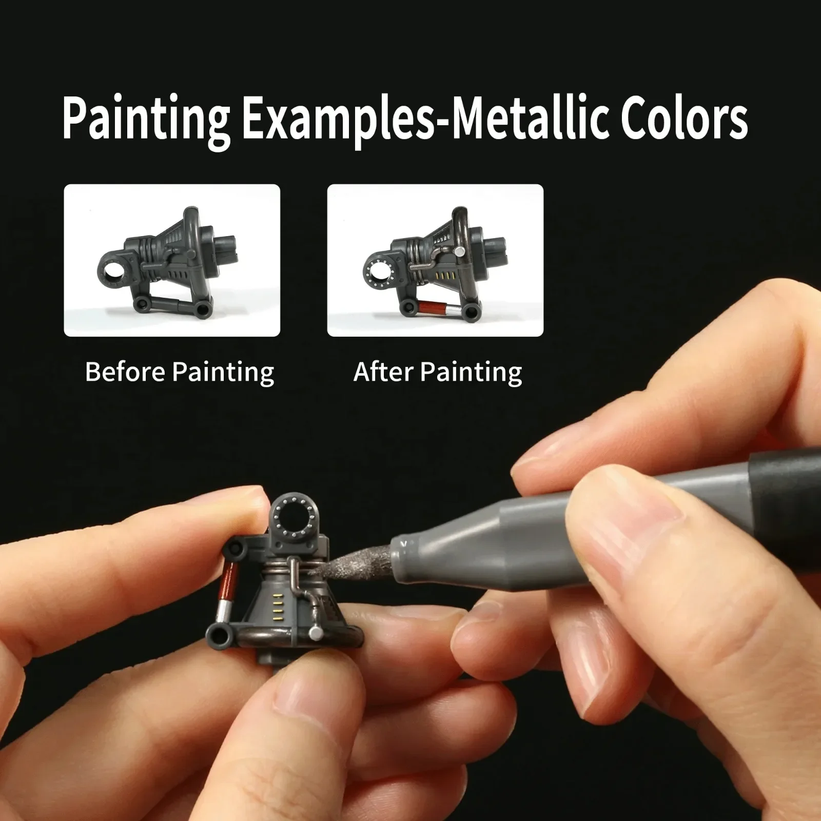Набор маркеров DSPIAE с мягким – обзор и цена Model Kit Paint Set