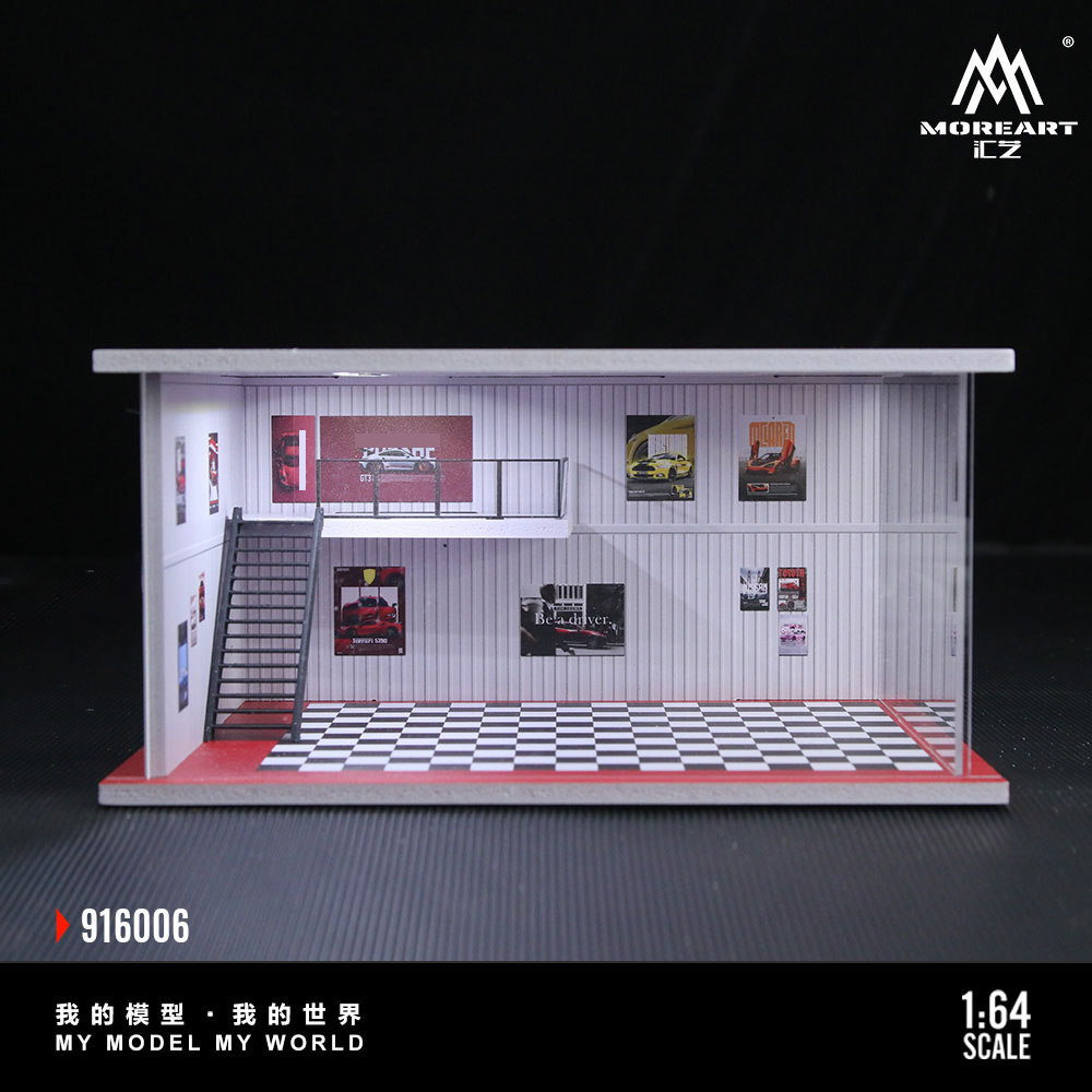 More Art 1:64 Собранное освеще – обзор и цена Model Kit Diorama