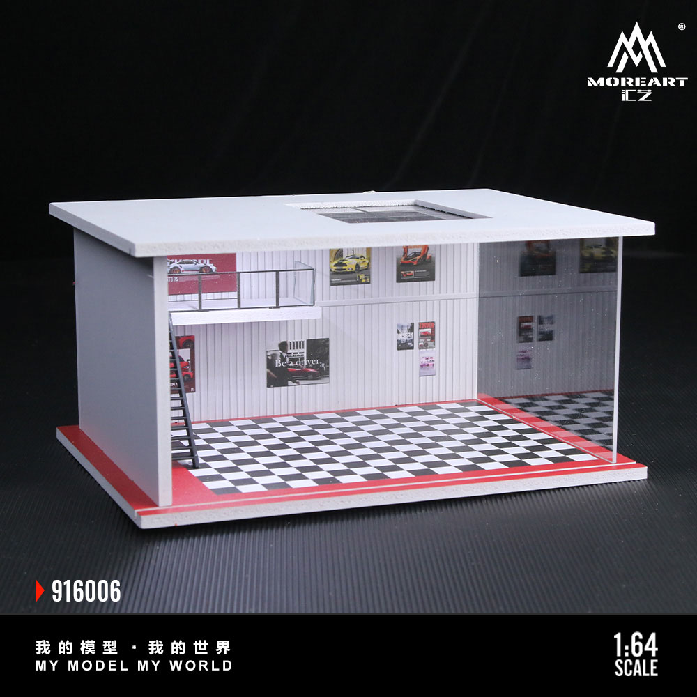 More Art 1:64 Собранное освеще – обзор и цена Model Kit Diorama