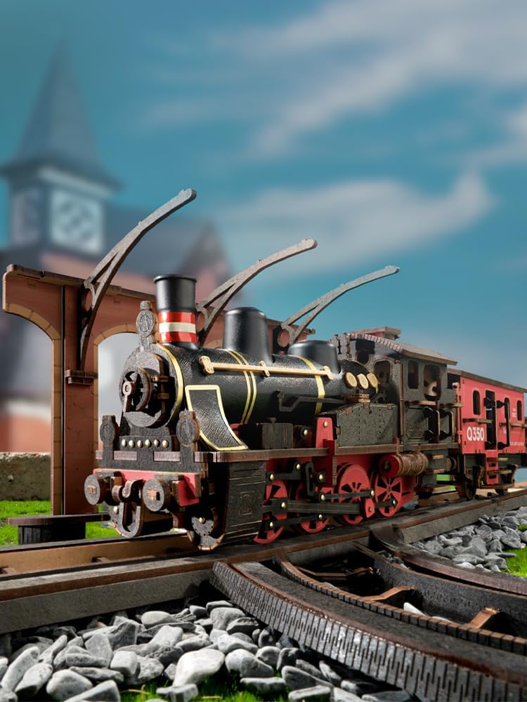 Наборы моделей паровоз Robotim – обзор и цена Model Kit Locomotive