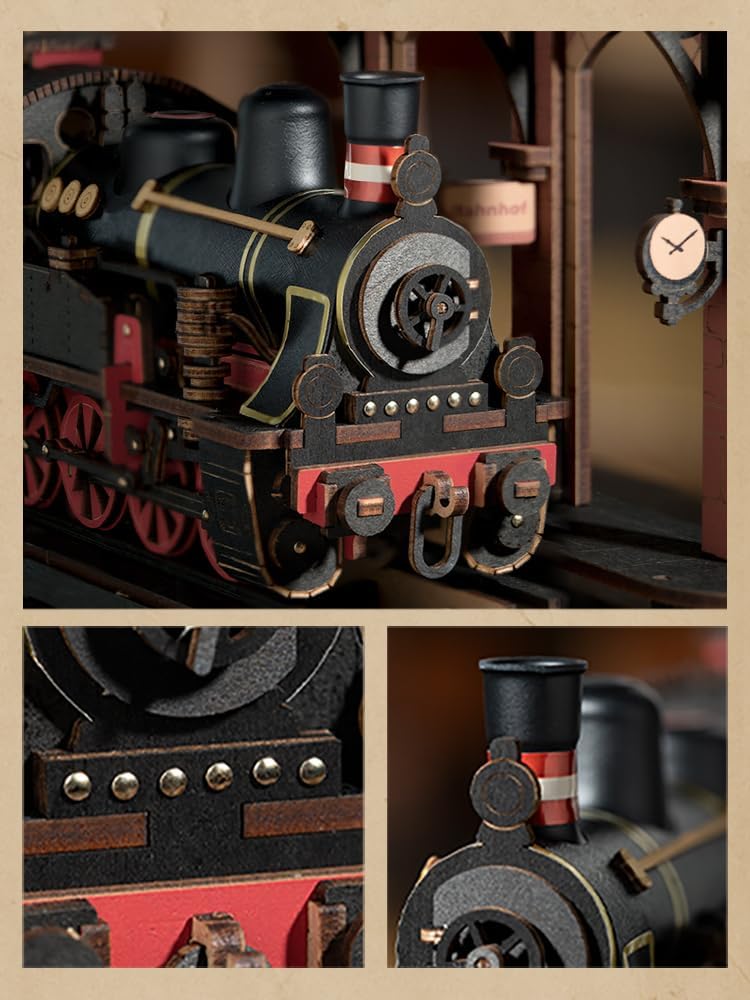 Наборы моделей паровоз Robotim – обзор и цена Model Kit Locomotive