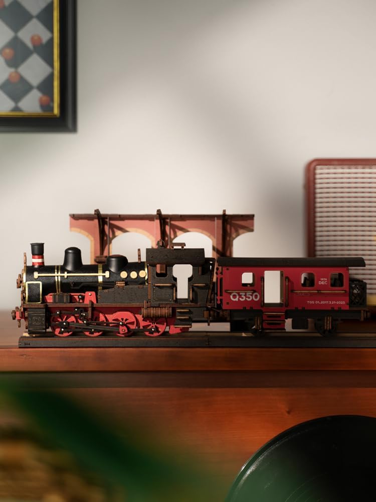 Наборы моделей паровоз Robotim – обзор и цена Model Kit Locomotive
