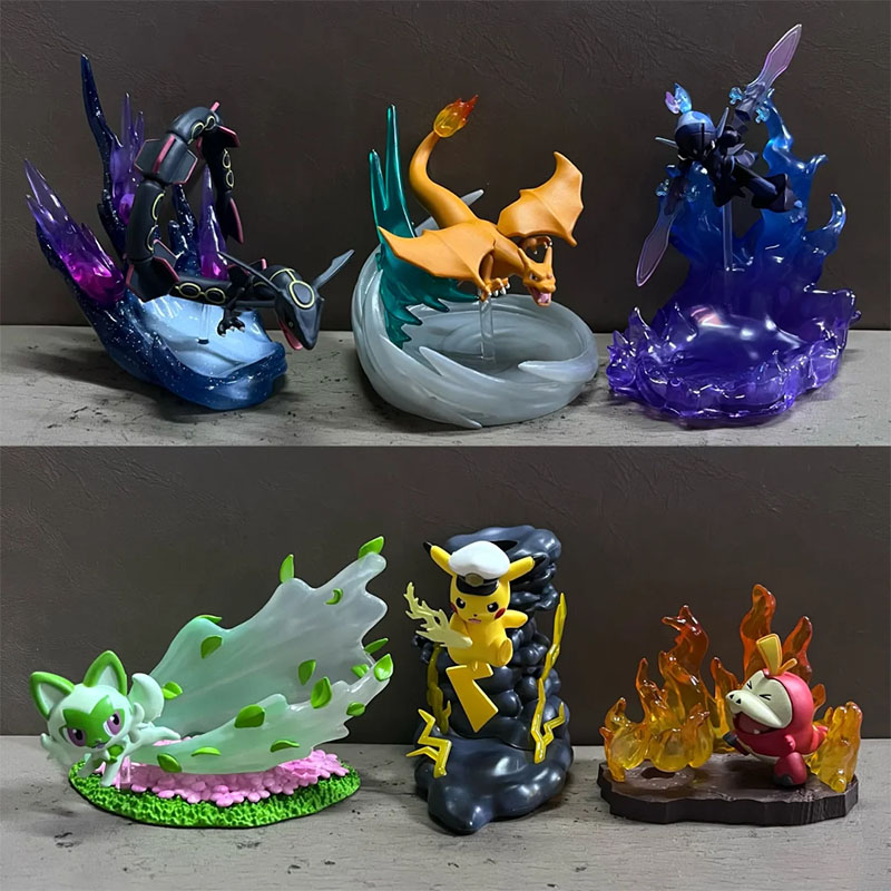 Оригинальный Re-Ment DesQ Poké – обзор и цена Model Kit Diorama