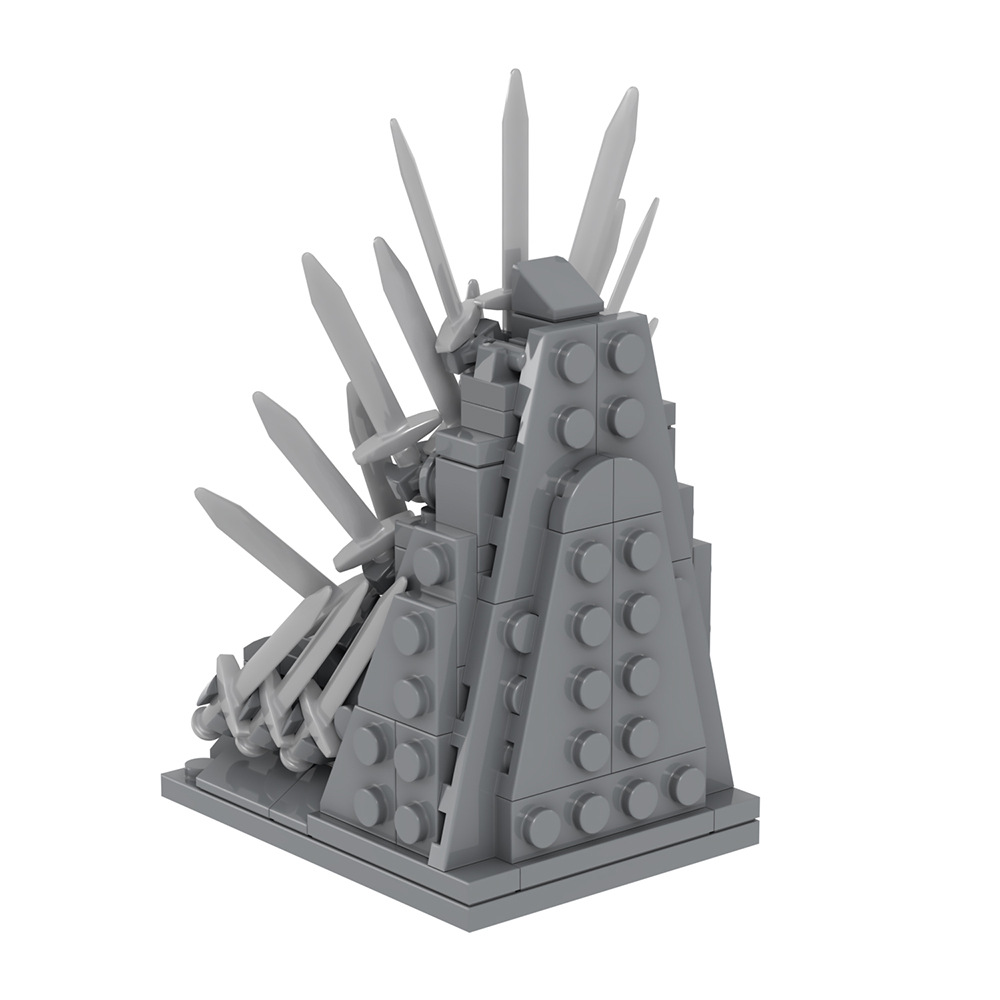 MOC Железный Трон Меч Стул Дре – обзор и цена Model Kit Iron Sickle