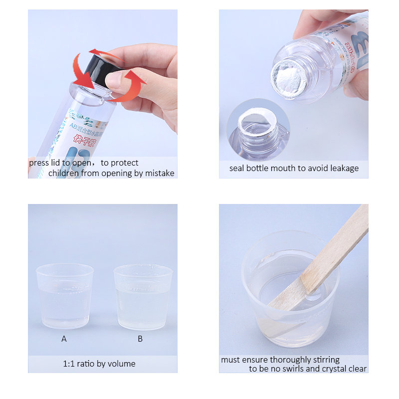 1:1 Прозрачная эпоксидная смол – обзор и цена Resin Kit Cast