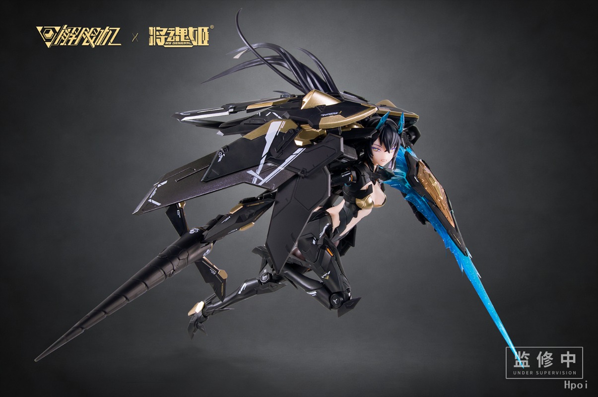 JHJ 1/10 UBP-A04S Фигурка-меха – обзор и цена Model Kit Mecha Girl