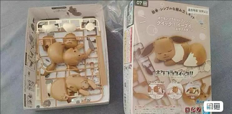 Оригинальные фигурки Bandai: М – обзор и цена Model Kit Quick Eevee