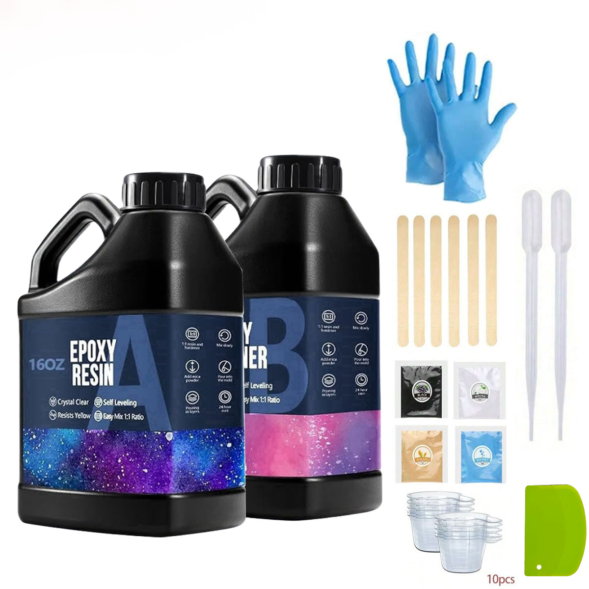 1000 мл кристально чистый комп – обзор и цена Resin Kit Cast
