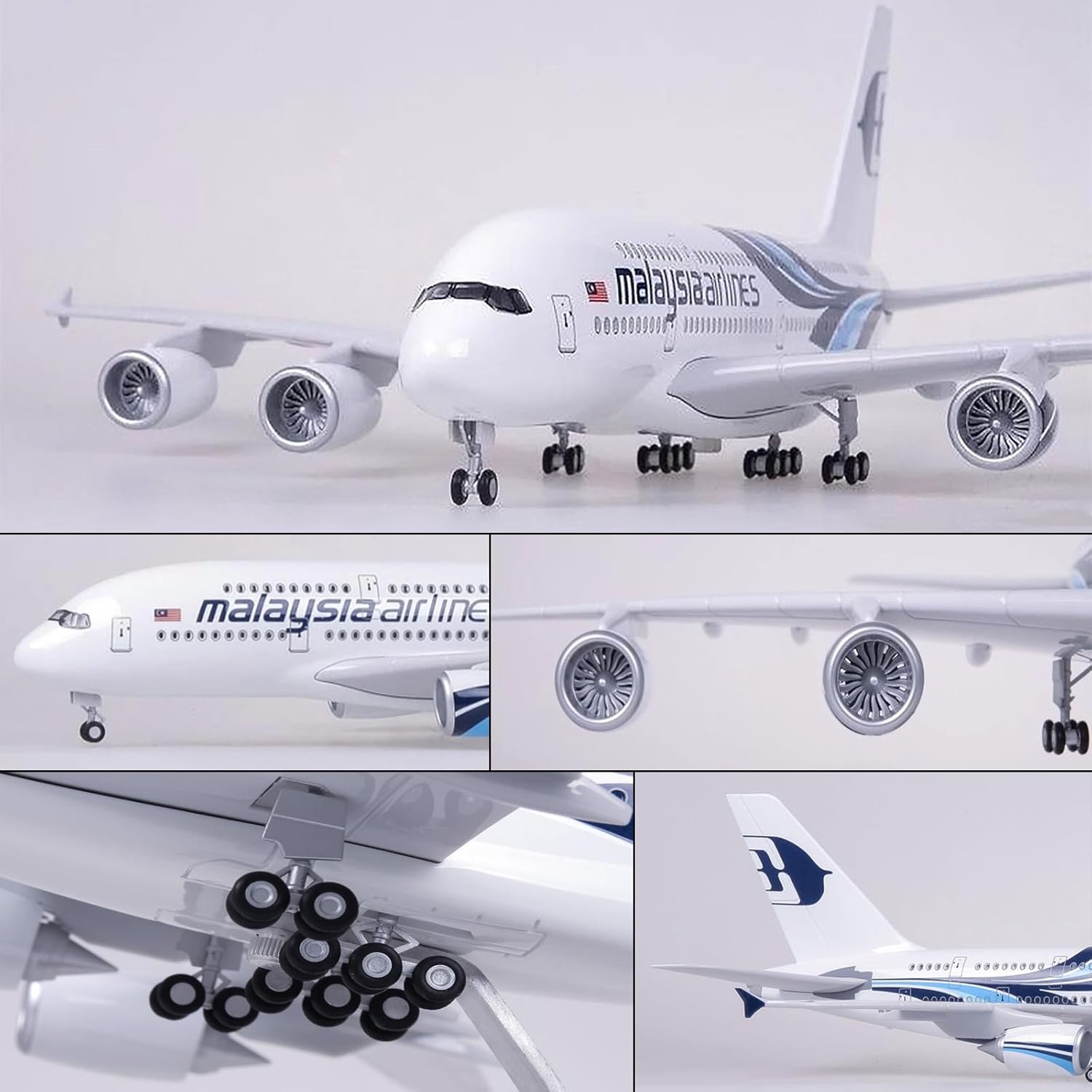 Масштаб 1:160 Malaysia Airline – обзор и цена Resin Kit Cast